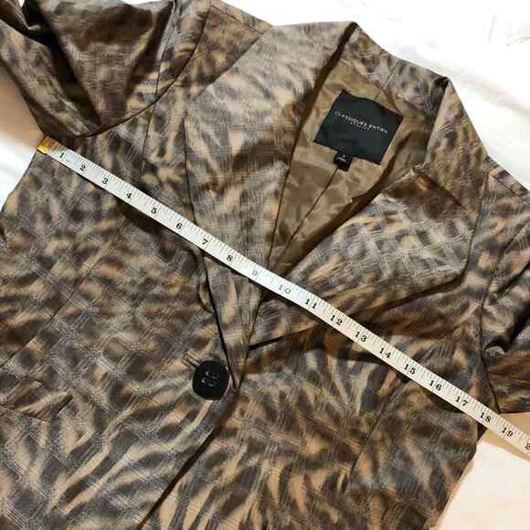 Classiques Entier Atelier Size S Oversized Jacket Blazer Shimmery Cocktail - Picture 10 of 15